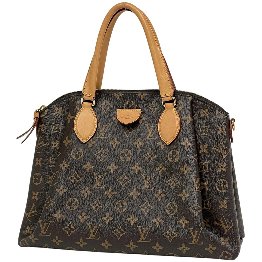 Louis Vuitton Rivoli Handbag Monogram Brown